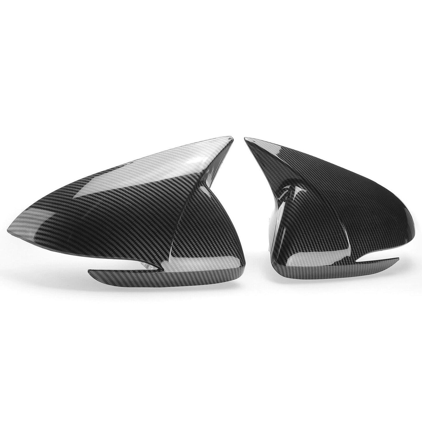 Carbon Fiber Rear View Side Door Mirror Covers for Hyundai Elantra (2016-2019)