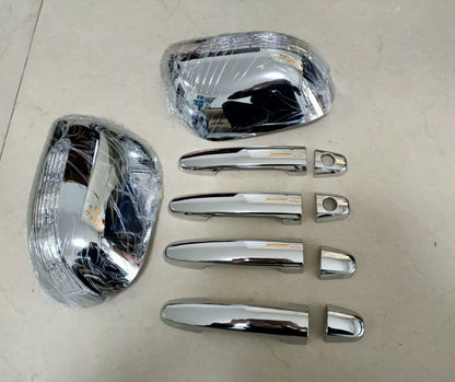 Door Handle Side Mirror Cover Trim with LED for Toyota Yaris (2005-2010)
