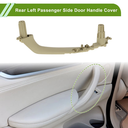 Beige Door Panel Handle Pull Trim Cover for BMW 5 Series (2017-2023)