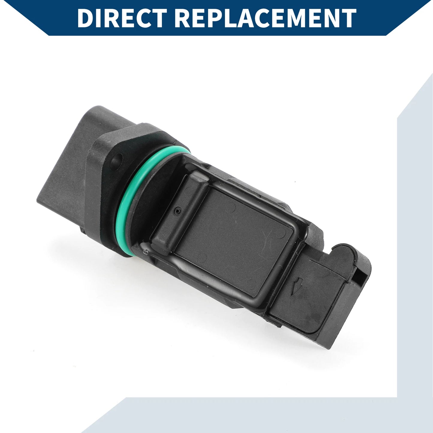 1 Pcs MAF Mass Air Flow Sensor for BMW Black