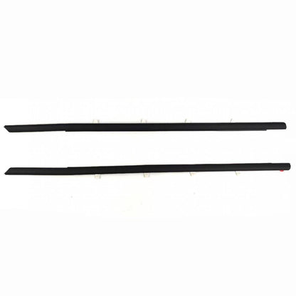 Weatherstrip Door Belt Black Front L+R Fits Honda Accord CD 4D Sedan 1994-97 D05