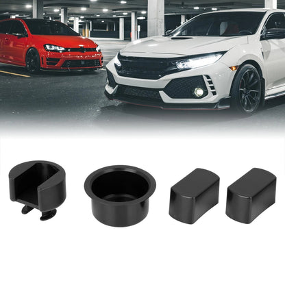 Tailgate Hinge Pivot Bushing Insert Kit Black for Dodge Ram 1500 (1996 - 2001)