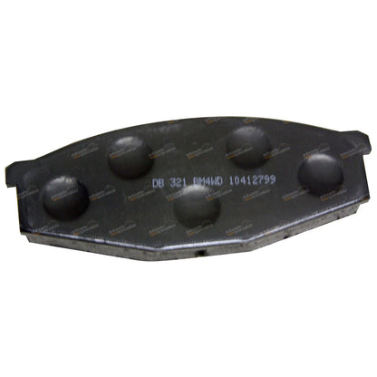Slotted Drilled Front Disc Brake Rotors + 4x4 Pads Patrol MQ MK GQ