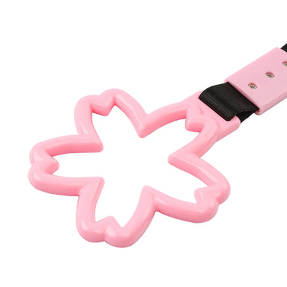 Cherry Blossom Shaped Ring Handle Strap for Train Bus
