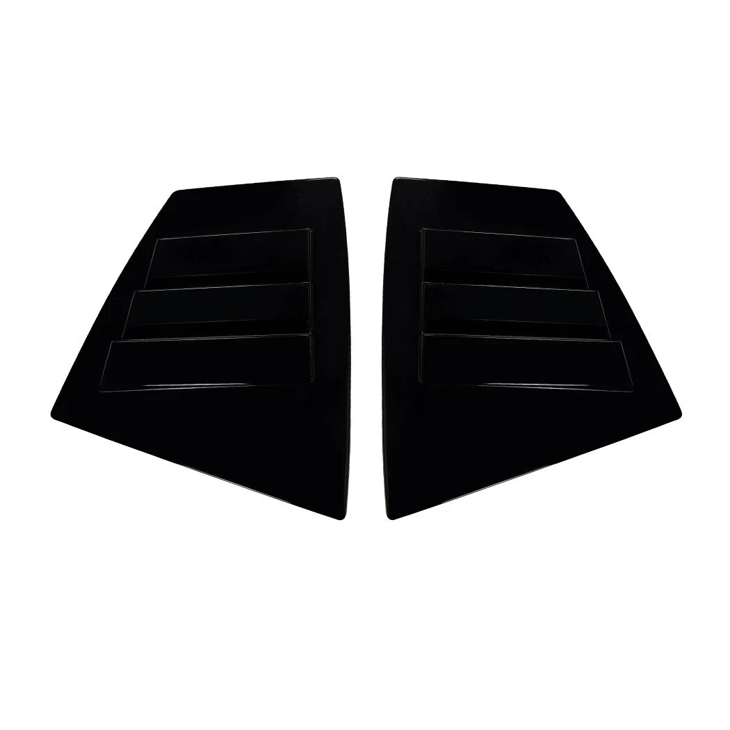 Gloss Black Rear Window Louver Shutter Cover for Subaru WRX STI VA (2014–2021)