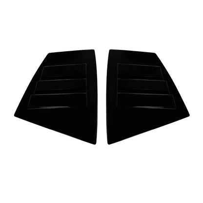 Gloss Black Rear Window Louver Shutter Cover for Subaru WRX STI VA (2014–2021)