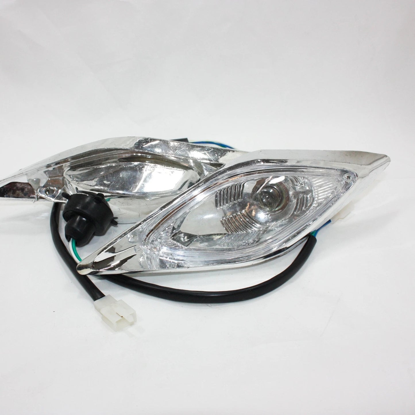 12V  Head Light Lamps for Dinosaur Style Quad Dirt Bike ATV (150-250CC)
