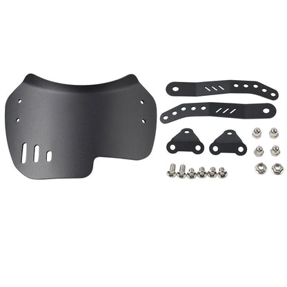 Motorcycle Windshield with Bracket for Harley, Indian, Honda