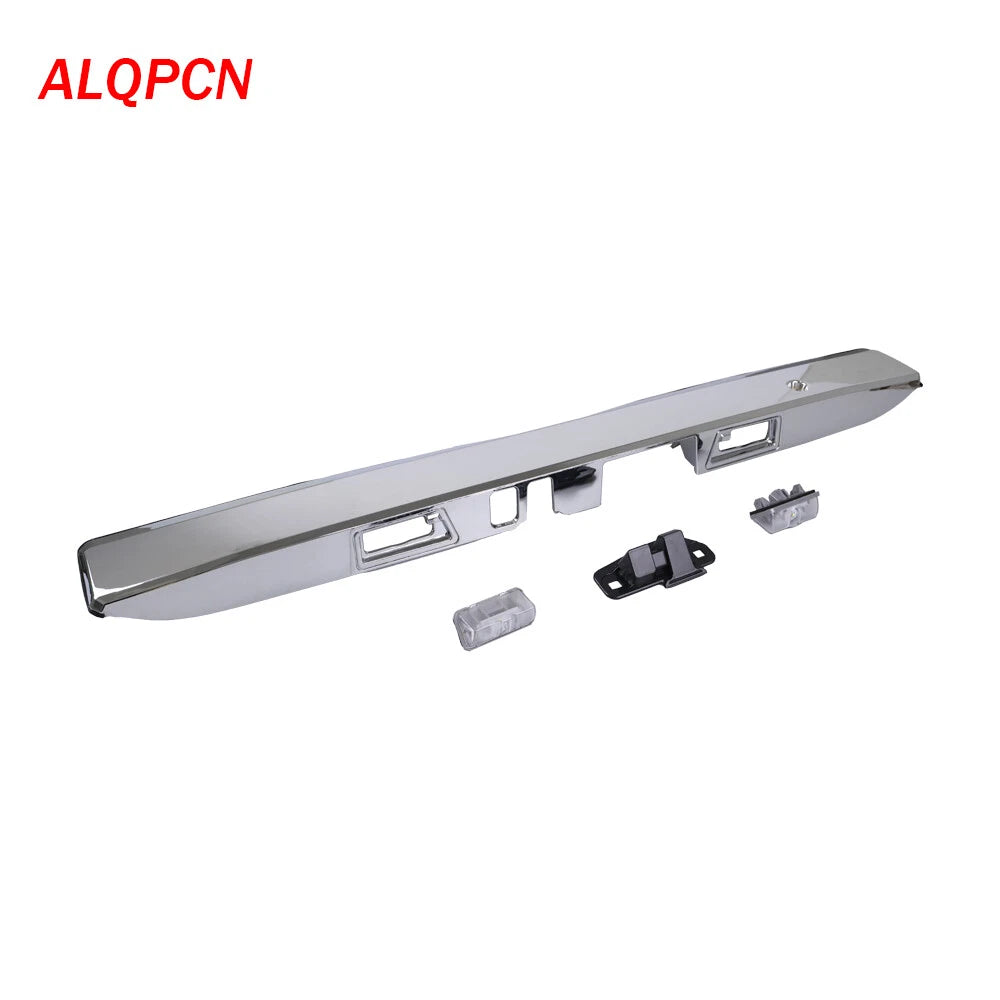 Rear Trunk Lid Cover Trim Chrome for Toyota HiAce Granvia Commuter (2019-2023)