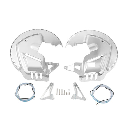 Front Brake Rotor Covers LED for Honda Goldwing 1800 F6B 13-17 (2001-2017)