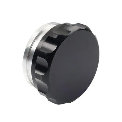 2" Black Aluminum Alloy Weld-On Filler Neck & Cap for Tank Cover
