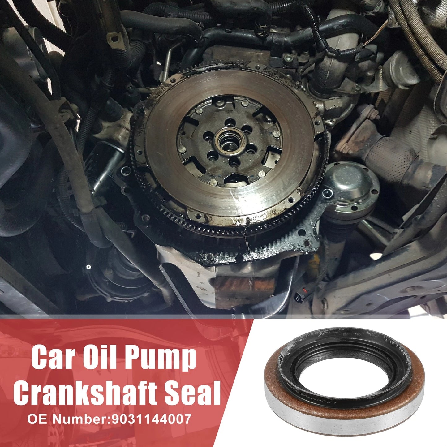 2 x Crankshaft Seal Rear Seal for Toyota Tacoma (1998–2013)