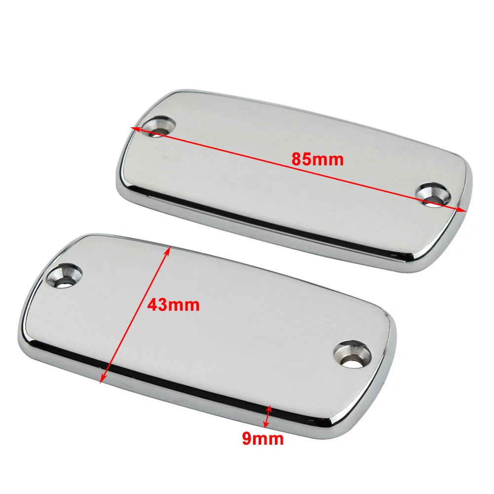 Front Brake Reservoir Fluid Covers for Honda Valkyrie Goldwing GL1500 GL1800