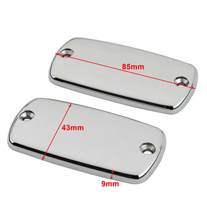 Front Brake Reservoir Fluid Covers for Honda Valkyrie Goldwing GL1500 GL1800