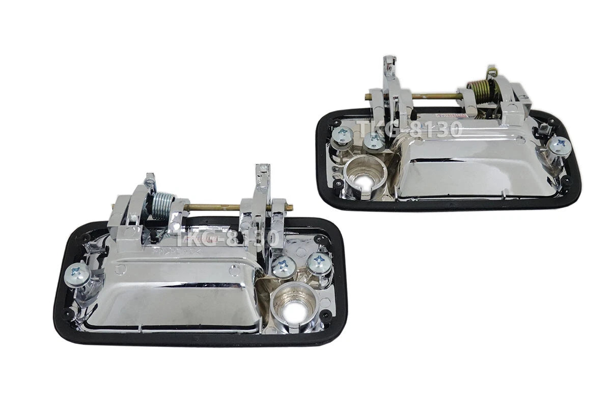 2 x Chrome Front Door Handles for Isuzu TF TFR (1989-1994)