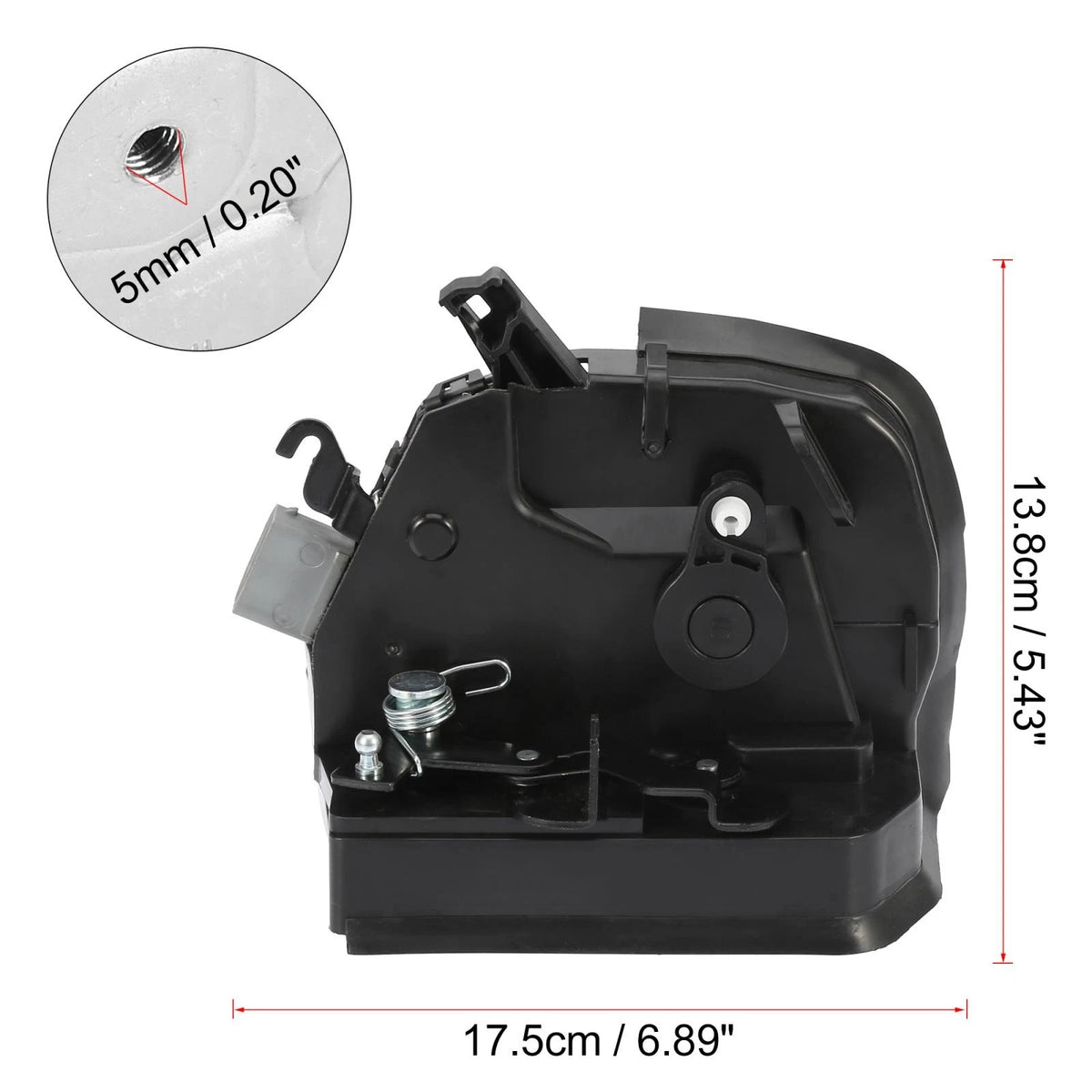 Rear Left Door Lock Actuator Motor 7 Pins for BMW X5 (2000-2006)