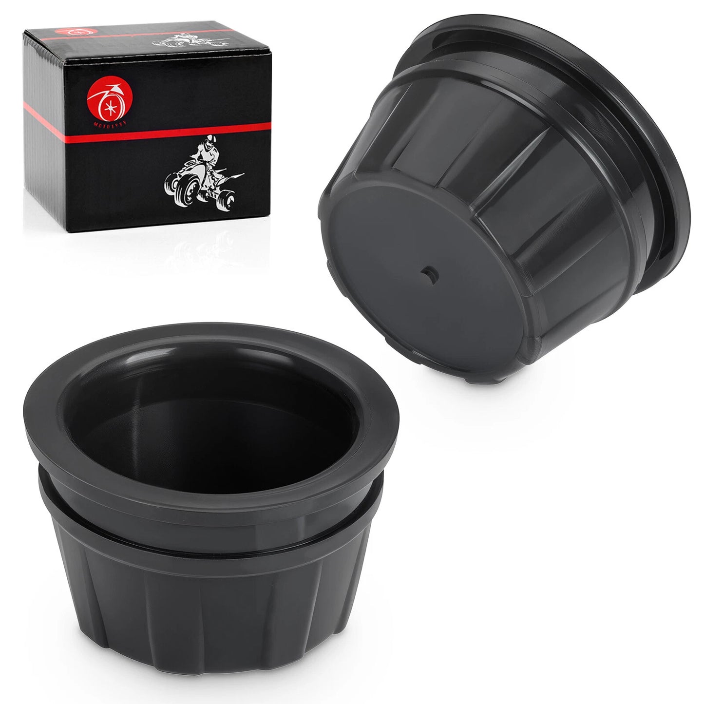 2 x Wheel Center Caps for Honda Rubicon 500 TRX500 FA FGA FPA 4x4 (2001–2011)