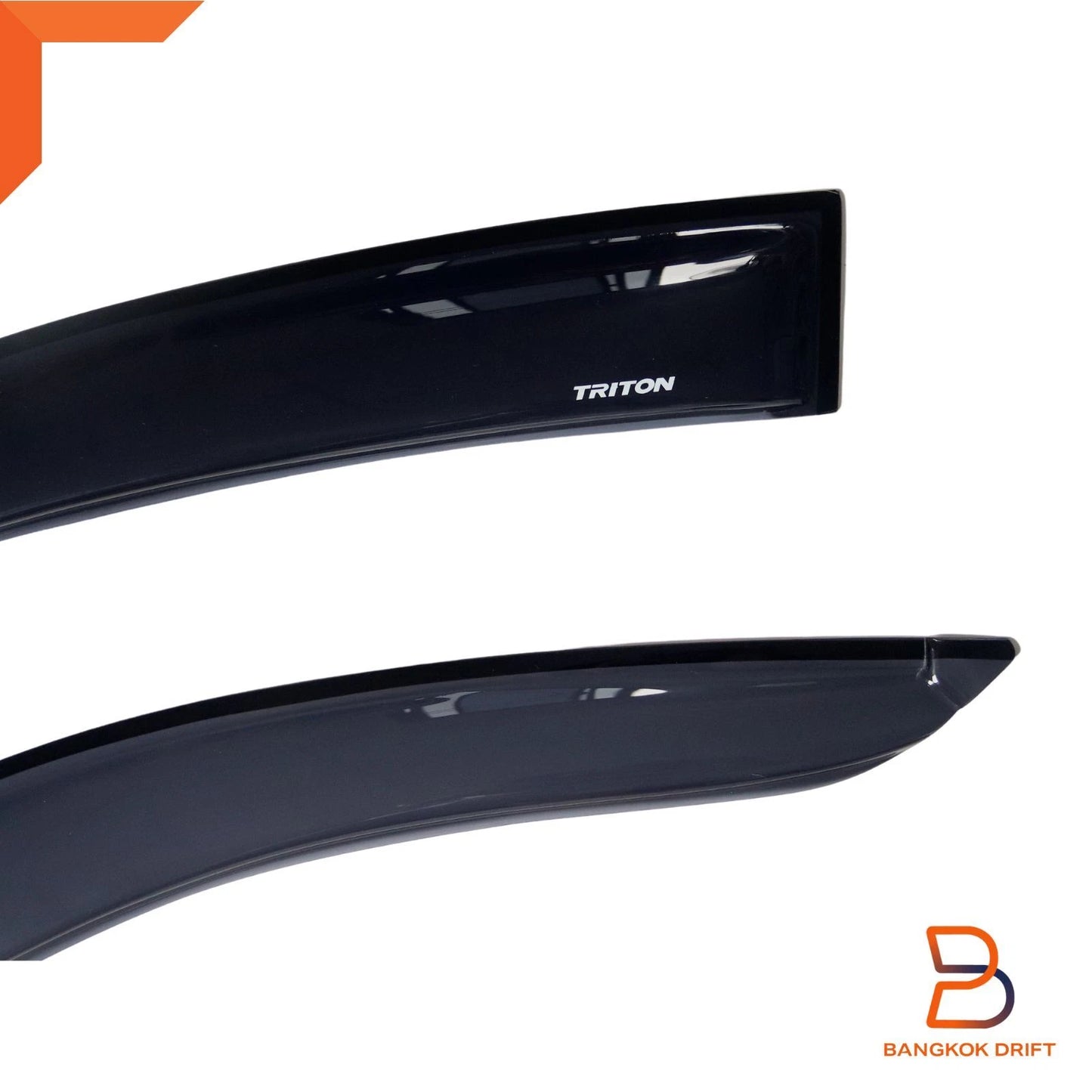 Weather Shield Window Visor Guard for Mitsubishi Triton MN ML (2005-2015)