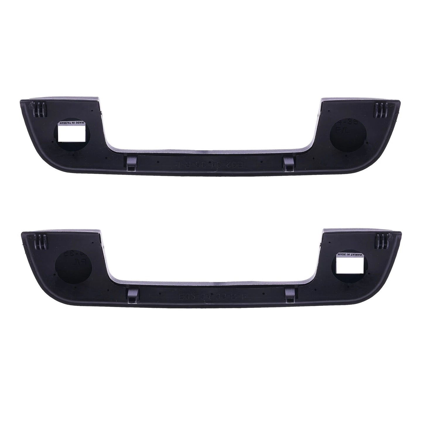 2 x Black Rear Left & Right Door Handle Cover Outer for BMW E36/E34 (1988–1999)