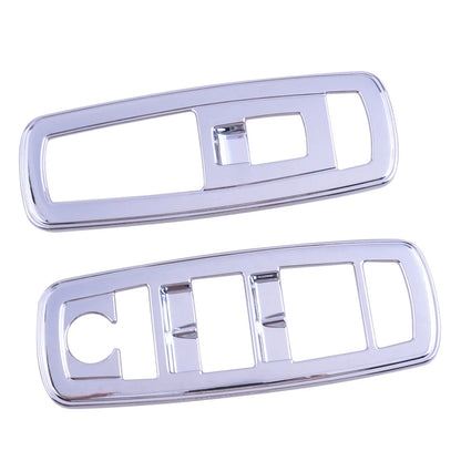 Chrome Interior Door Window Switch Cover Trim for Dodge Ram 1500 (2018+)