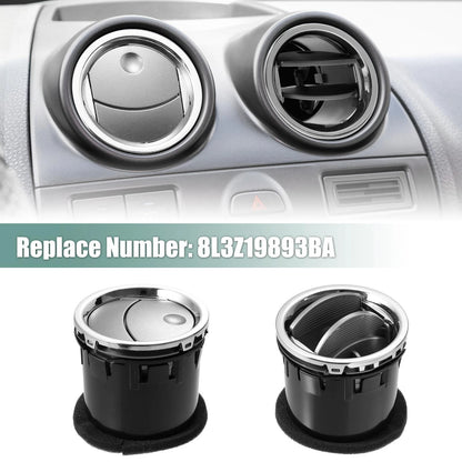 2 x Front Dashboard AC Heater Air Vents for Ford F-150 (2004-2008)