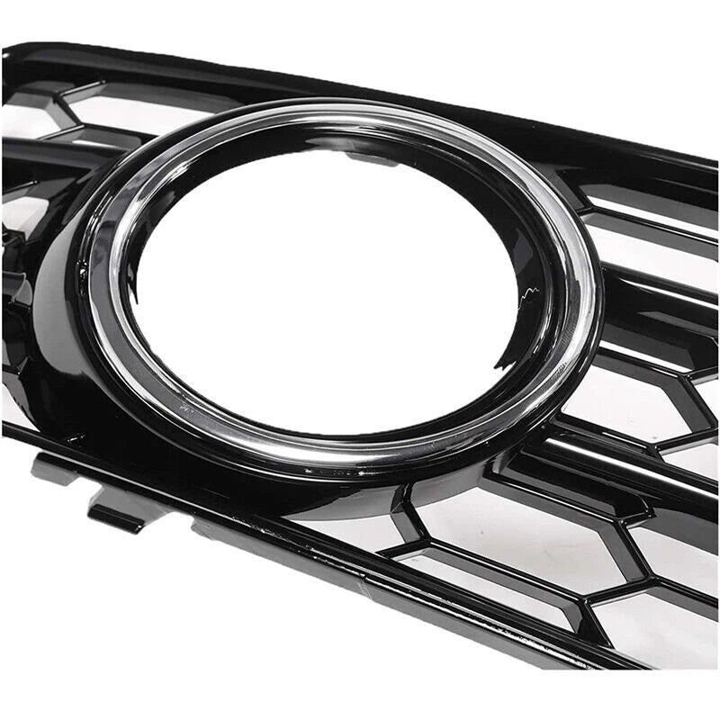 Chrome Ring Front Fog Light Grill Trim for Audi A3 8P S-Line (2009-2013)