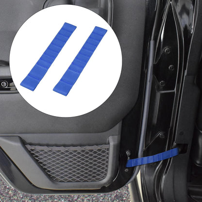 2 x Adjustable Door Limiting Straps for Jeep Wrangler TJ JK JKU JL (2000-2018)