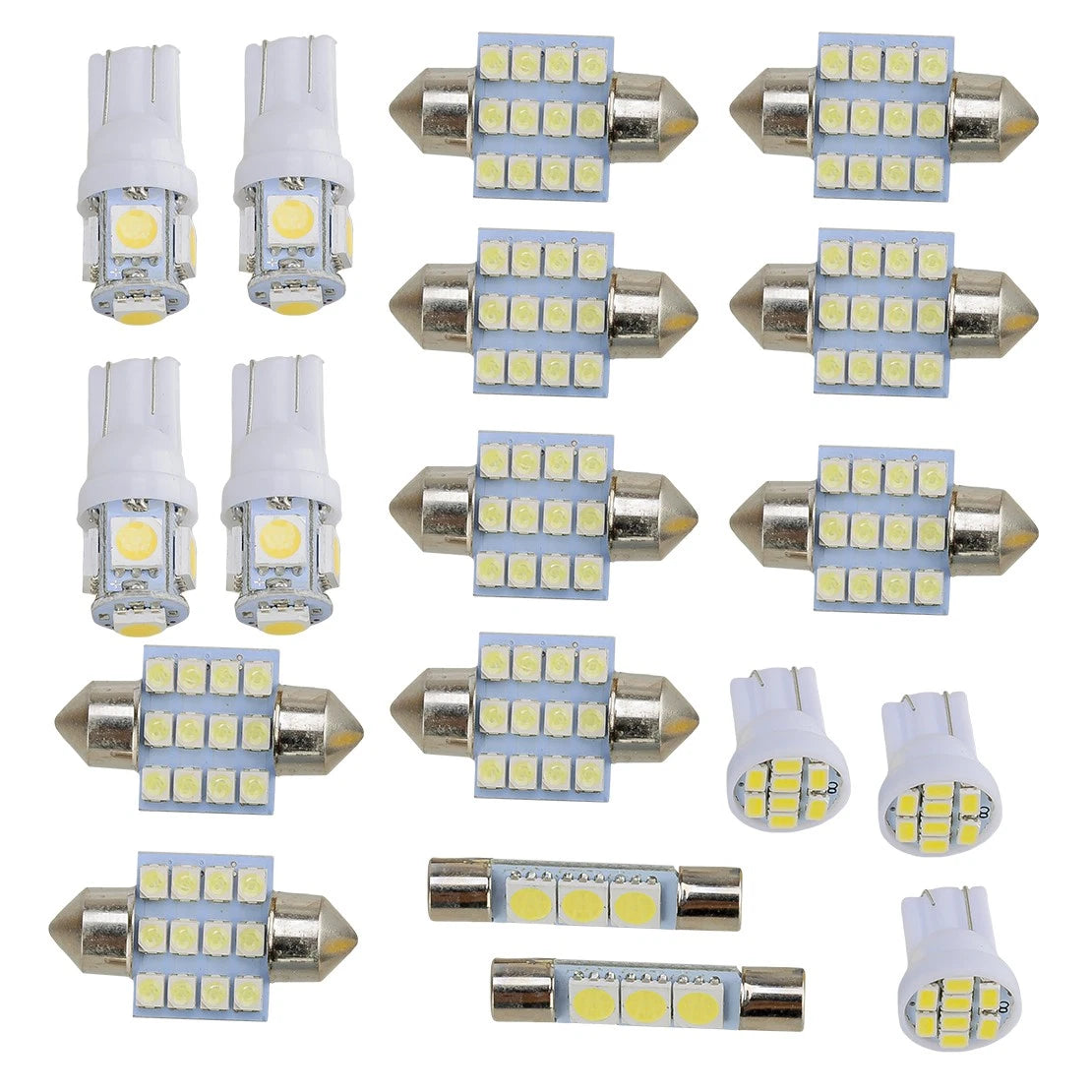 White SMD LED Interior Bulbs for Honda Odyssey (2005-2010)