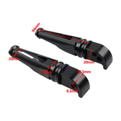 Rear Foot Pegs Passenger Blue for Yamaha R3 R15 R25 MT-03 MT-07 MT-09 XSR700 (2015-2023)