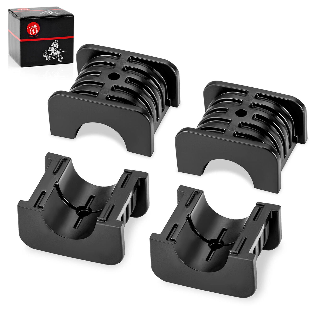 4 x Front Stabilizer Sway Bar Bushing for Polaris RZR Turbo XP 4 (2016–2021)