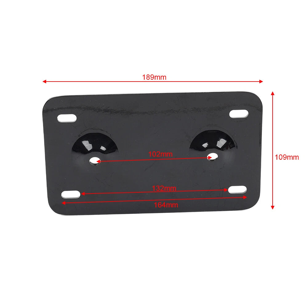 Laydown License Plate Mounting Bracket for Harley Electra Glide