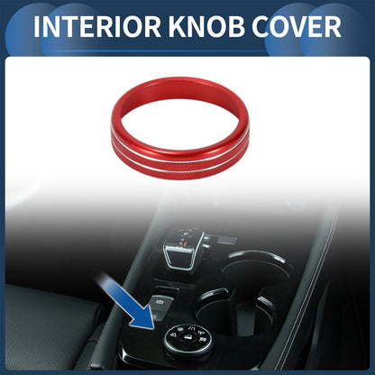 4WD Drive Mode Switch Knob Cover Ring for Nissan X-Trail Rogue (2021-2023)