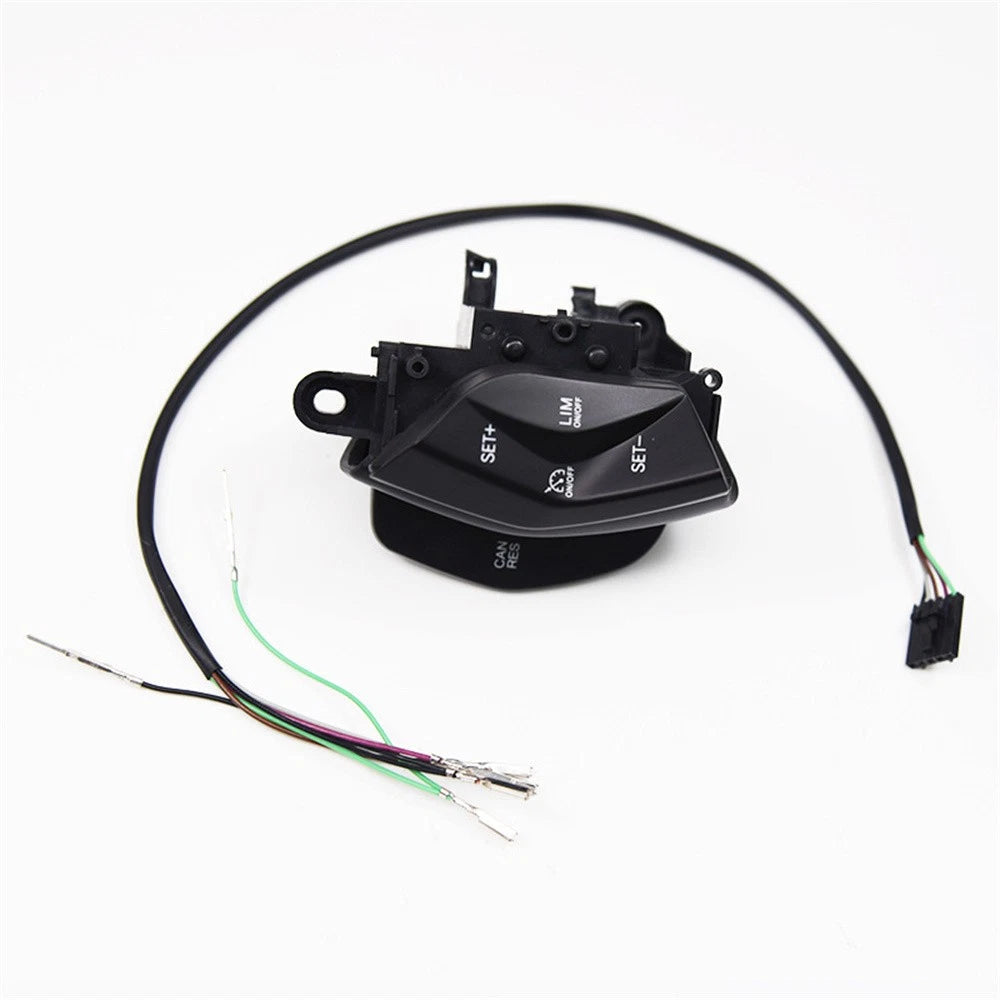 Cruise Control Switch w/ Wiring Harness for Ford Focus, Kuga