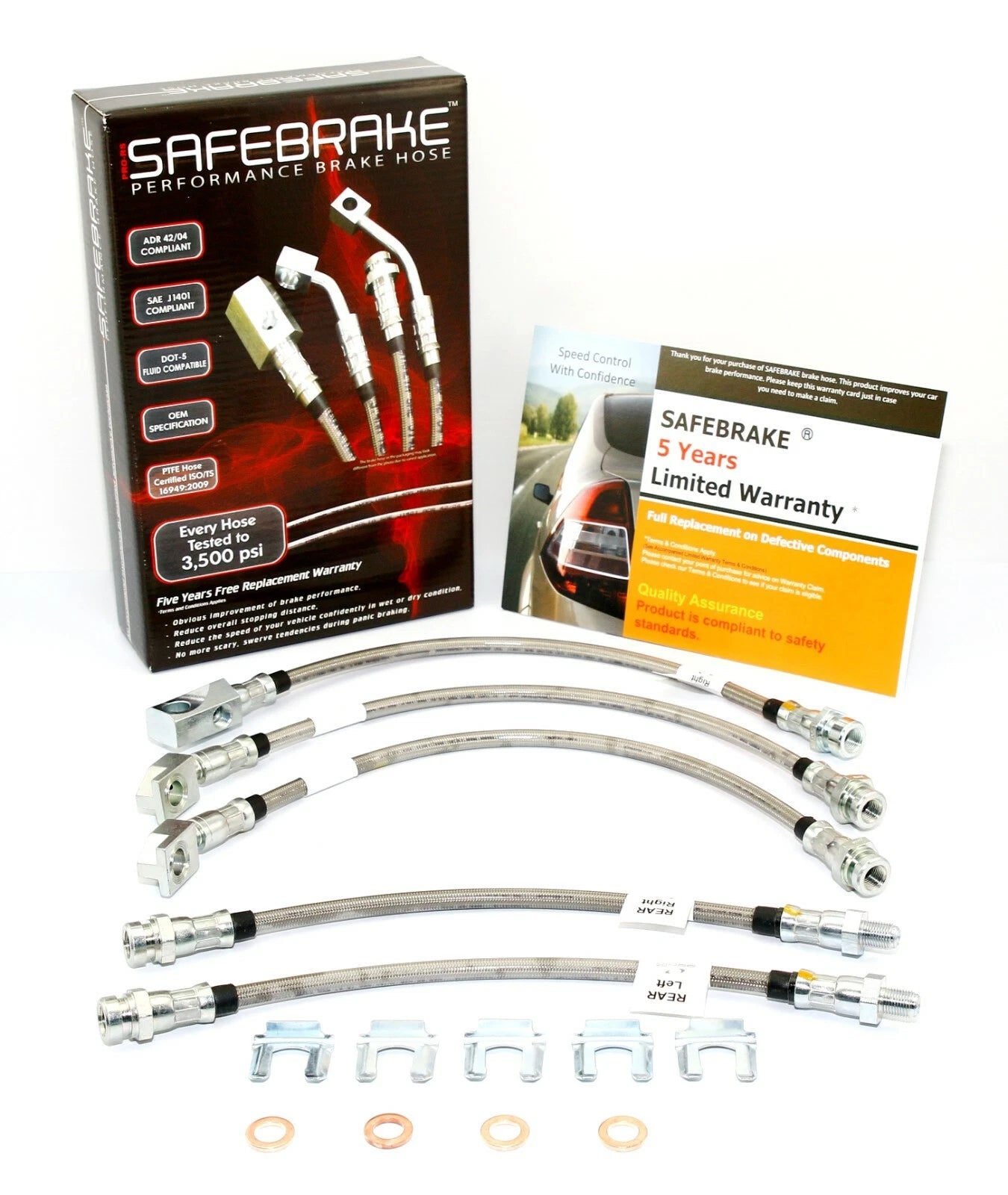 Brake Line Kit for Ford Fairmont ED Sedan (1993-1994) - Brake Hoses