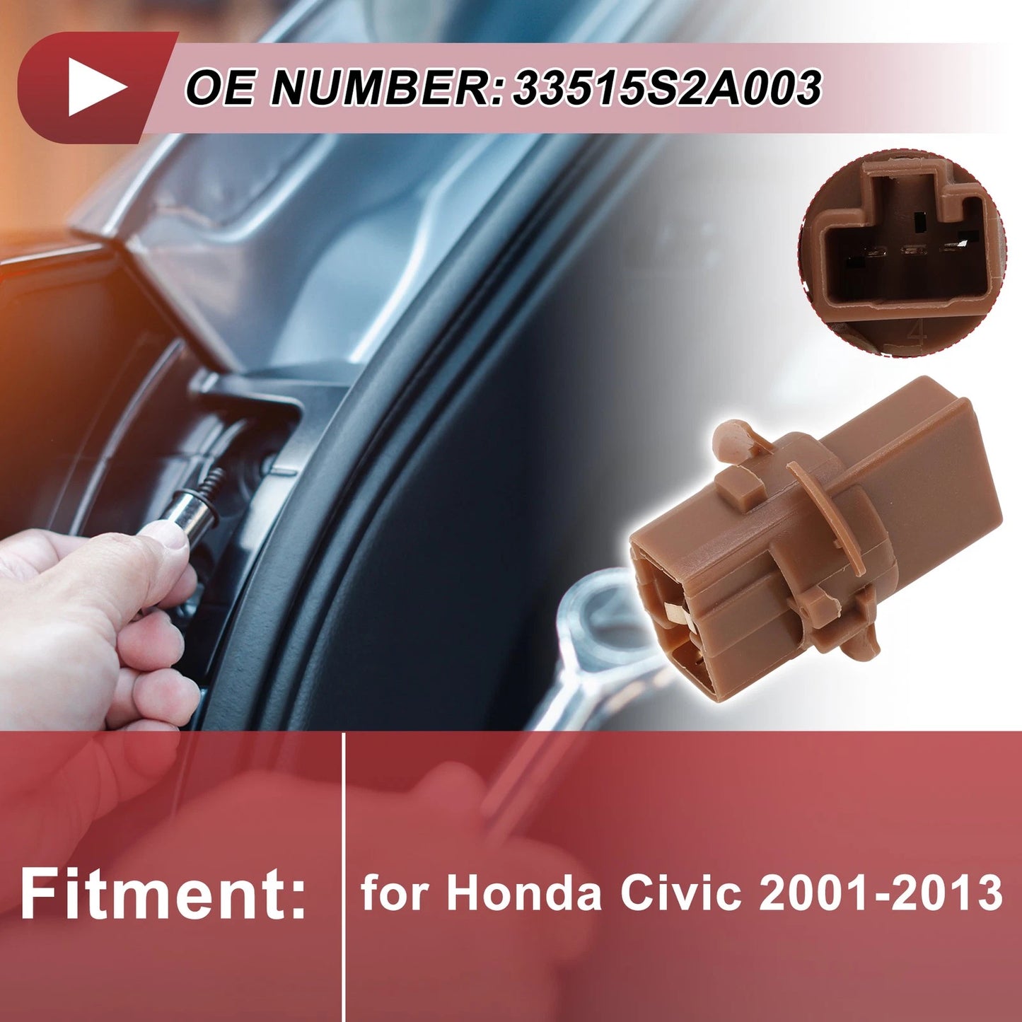 Tail Light Socket for Honda Civic (2001-2013)