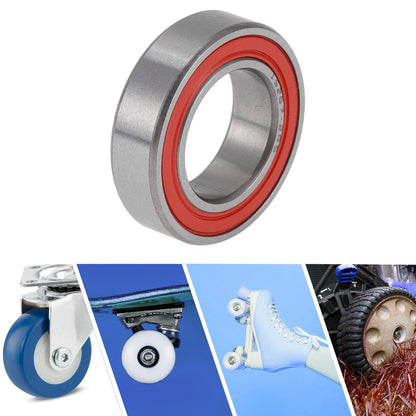 2RS Deep Groove Ball Bearings 15x26x7mm for Scooter Skateboard Wheel