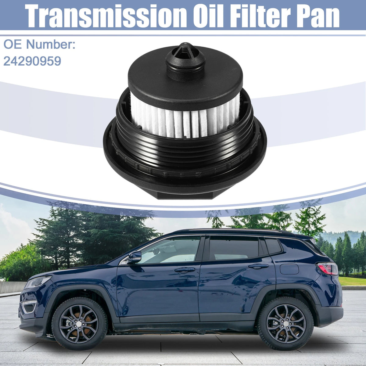 Transmission Oil Fluid Filter for Chevy Malibu LS LT RS (2019-2023)