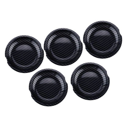Carbon Fiber Style Exterior Door Handle Dish Cover for Jeep Wrangler JK (07-17)