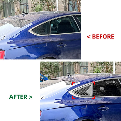 Rear Side Window Louvers for Audi A5 S5 F5 Sportback (2017-2024)