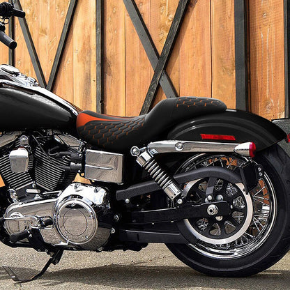 2x Rider & Passenger Seat for Harley Dyna Street Bob (2006-2017)