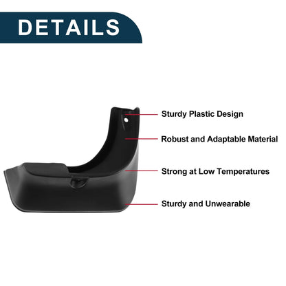 Mud Flaps Splash Guards 2 x Set for Toyota Avalon (2007-2018)