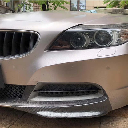 Real Carbon Fiber Front Bumper Splitter Side Corner Cover for BMW Z4 E89 2009-16
