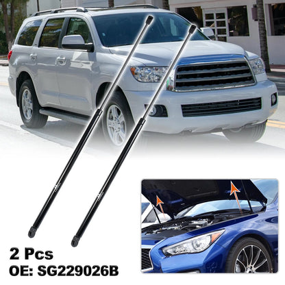 2 x Front Hood Lift Supports Struts Shocks for Toyota Sequoia (2008–2014)