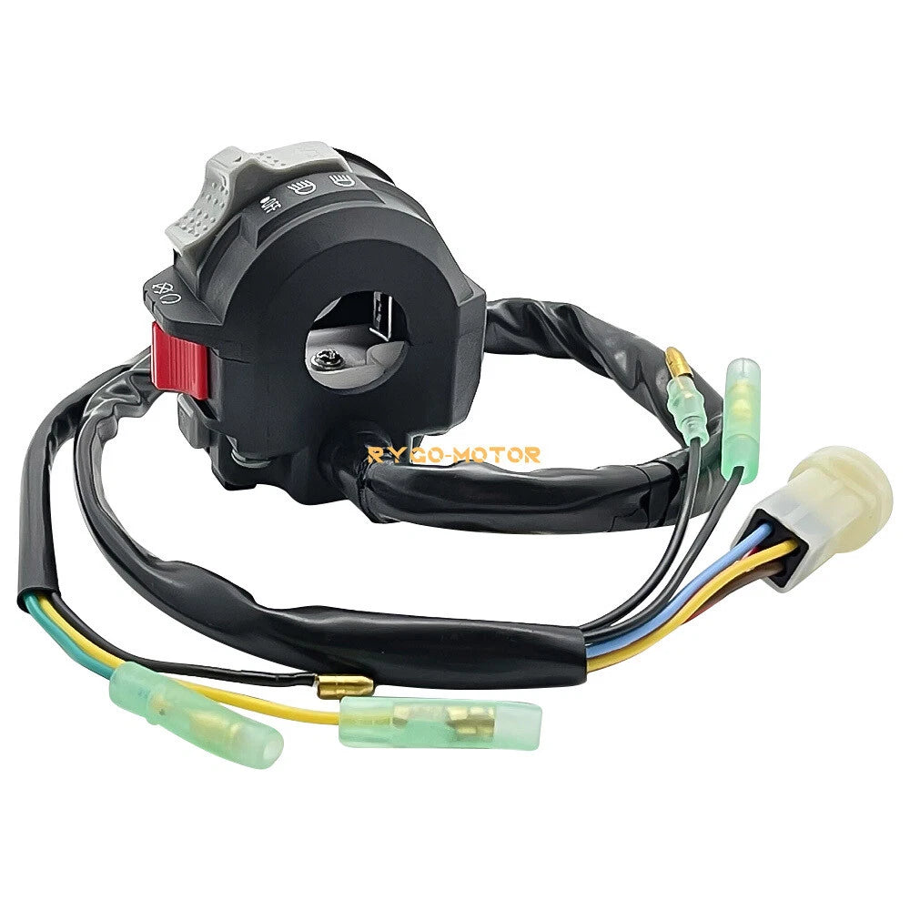 Left Handlebar Start Stop Switch Headlight for Yamaha Breeze125 (1989–1994)