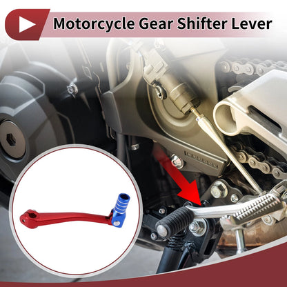 Folding Motorcycle Gear Shifter Lever 1 Pc Red Lever for Bosuer 125