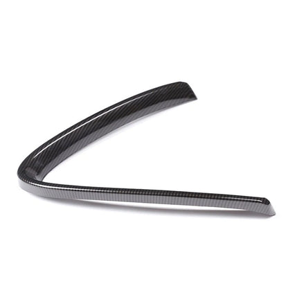 For 2017-2019 Alfa Romeo Stelvio Carbon Style Front Air Vent Grille Cover Trim