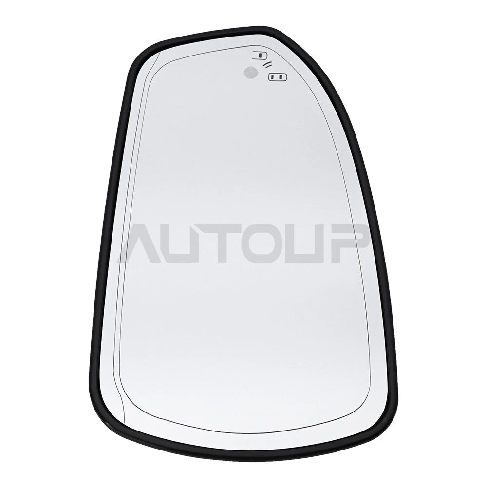Mirror Glass Driver Side Heated w/ Blind Spot Detect for Ford Fusion (2013–2020)