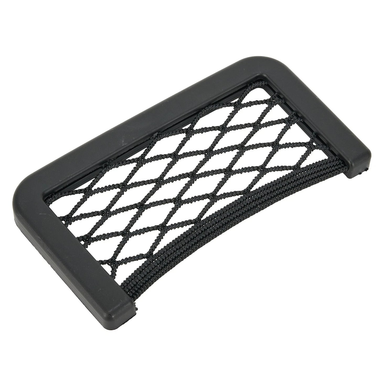 3 x Car Seat Side Back Storage Net Bag Phone Holder Pocket Organizer Black