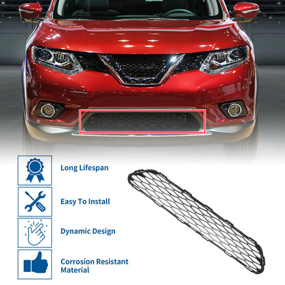 Front Lower Bumper Grille for Nissan Rogue 2.5L (2014-2017)