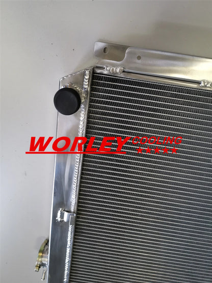 3 Row Radiator + Red Hose for Kingswood HQ HJ HX HZ 253 308 V8 (1970-1980)